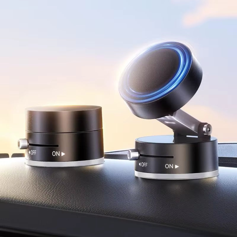 Double Sided Suction Cup Magnetic Bracket Lazy Multi-Funct Foldable Storage Car Phone Holder Vacuum Suction Phone Holder