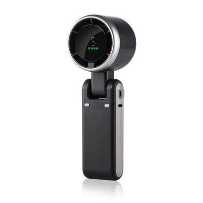 Global Pick USB-C Charging Portable Handheld High Speed Fan, Versatile 5-speed Airflow Wind Speed Fan, Foldable & Hanging Neck Fan